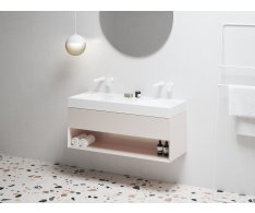 SD Lite 120 skříňka pod umyvadlo - SD Lite 120 skříňka pod umyvadlo Alabaster Pink