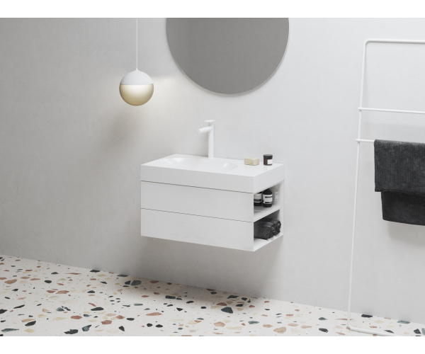 SD Lite 80 L/P skříňka pod umyvadlo - SD Lite 80 P skříňka pod umyvadlo bílá