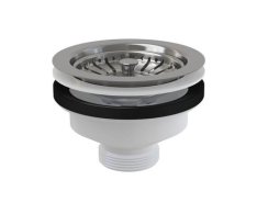 Výpust Dřezová 6/4" S Nerezovou Mřížkou Pr.115 Mm