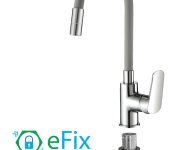 Youth, Dřezová Stojánková Baterie S šedým Flexi Ramínkem KI112223