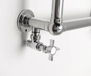 Sapho Star Připojovací Sada Ventilů Ruční Rohová, Chrom