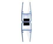 Magnety Brilliant/GlassLine/SmartLine/Matrix/10°/Blix - Sada magnetů 180° rovné D000000029