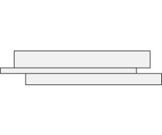 Sant Agostino Waystone Wall Dark 30x120