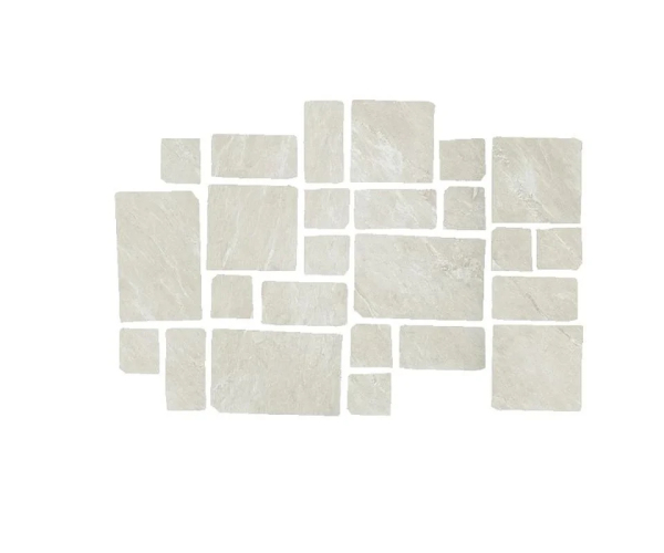 Dlažba jako kámen Coem Cardoso Mosaico Palladiana Corda 30x30 Strutt. Buratt. - béžová