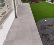 Sokl jako beton Gres Aragon Urban Gris Peldaño recto60 30x60 R11 - šedá