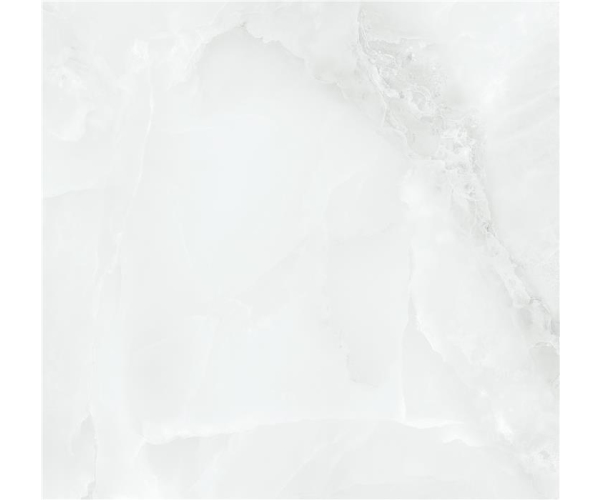 Dlažba jako mramor Alaplana Bibury White Pulido 100x100 Rett. Luc. - bílá