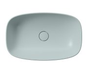 Gsi Nubes Keramické Umyvadlo Na Desku 60x38cm, Ghiaccio Mat