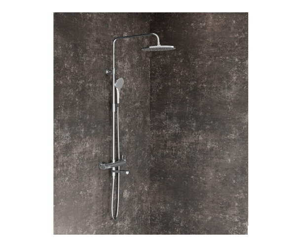 Sprchový sloup posuvný DS 092.00 - DS 092.00CR Sprchový sloup netermostatický, posuvn
