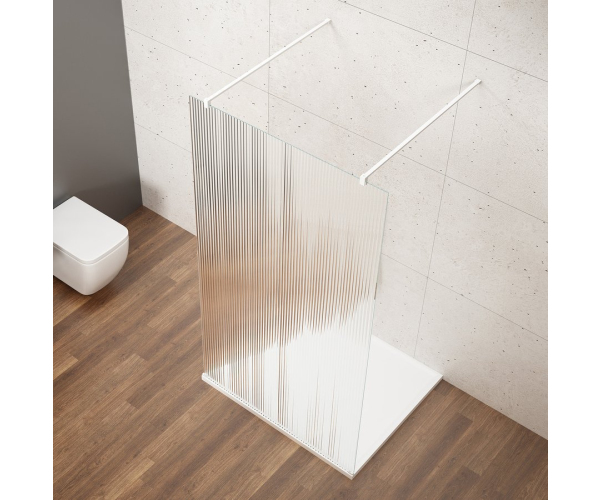 Gelco Vario White Jednodílná Sprchová Zástěna Do Prostoru, Sklo Nordic, 1000 Mm