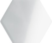 Mozaika Appiani Eden Gesso 30x30 Hexagon Luc. - bílá
