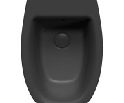 Gsi Modo Bidet Závěsný, 37x54cm, černá Mat