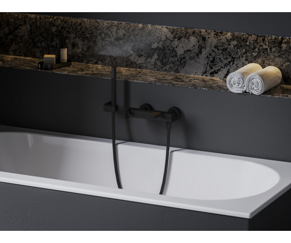 Vanová nástěnná baterie Eleganta - EL 022.20BLM Vanová nástěnná baterie bez sprcho