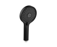 Isollaz, 3-polohová Ruční Sprcha, Průměr 130mm, černá Mat