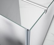 Aqualine Pilot čtvercový Sprchový Kout 800x800 Mm, Sklo Brick