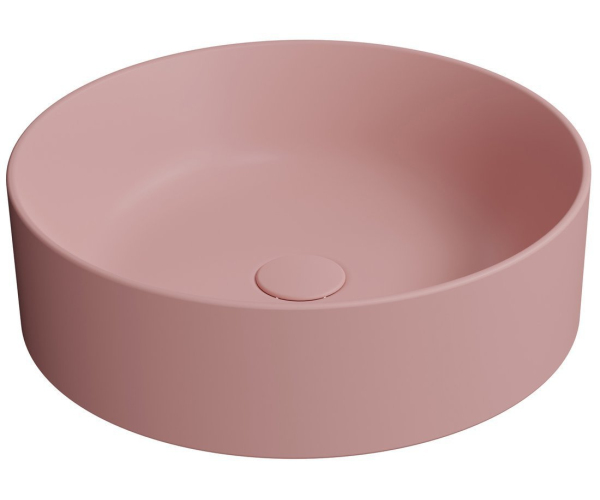 Gsi Kube X Keramické Umyvadlo Na Desku, Průměr 45cm, Blush Mat