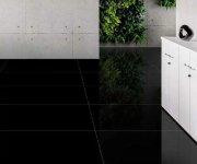 Dlažba Deceram Puro Nero Extra Black Polished 60x60 Rett. - černá