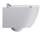 Gsi Pura Závěsná Wc Mísa, Swirlflush, 36x50cm, Bílá Dual-mat