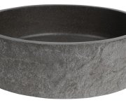 Sapho Ispir Betonové Umyvadlo Včetně Výpusti, 40cm, černý Granit
