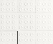 Retro obklad Ape Genuine Acrux Diamond 10X10 - bílá