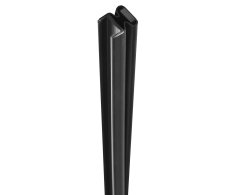 Gelco Spirit Black Magnetické Těsnění Na Stěnový Profil, 2000mm