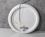 Sapho Float Kulaté Zrcadlo S Led Podsvícením ø 60cm, Bílá