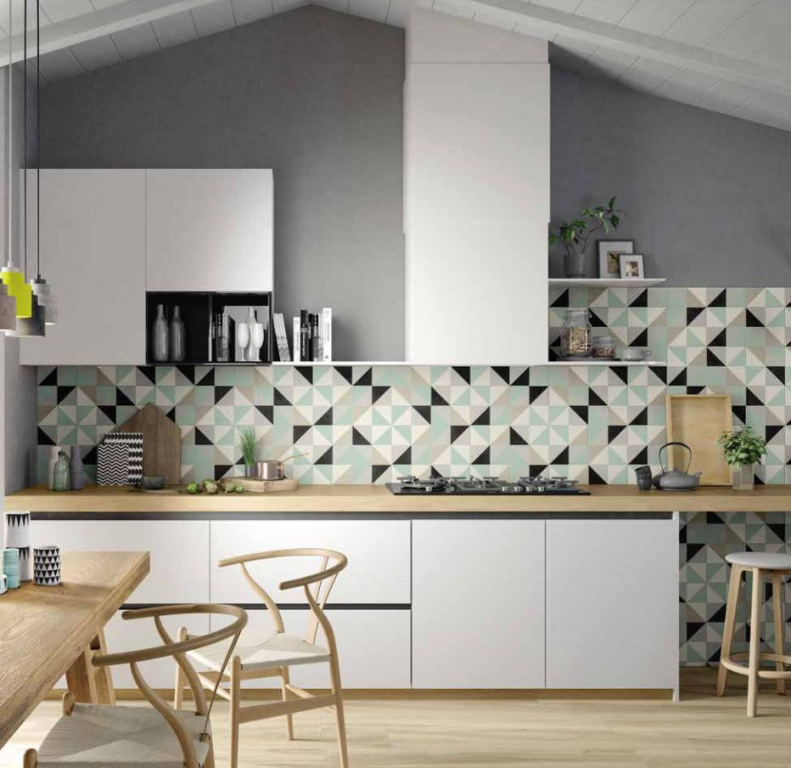 Realizace Obklad za kuchyňskou linku Elios DECO ANTHOLOGY