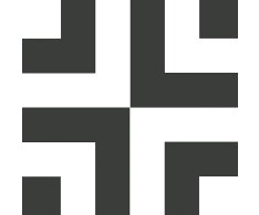 Xclusive Black&White Domino 20,5x20,5