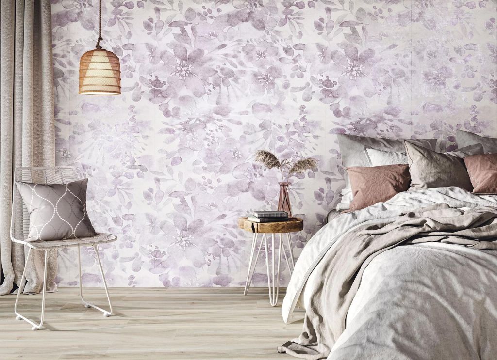 Realizace Jemný květinový dekor Evanescenco (Elios Love&Decors)
