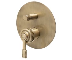 Sapho Versi Podomítková Sprchová Baterie, 2 Výstupy, Bronz