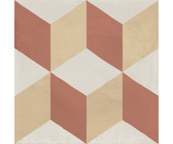 Retro dlažba Marca Corona Terra.Art Cubo T/C 20x20