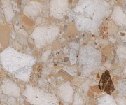 Dlažba jako terrazzo Sant Agostino Venistone Gold 60x60 Kry - oranžová