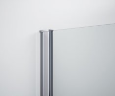 Polysan Esca Shelf Stěnový Profil S Drážkou 2100mm, Chrom