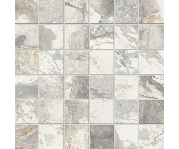 Mozaika jako kámen EdimaxAstor Golden Age Mosaico White 30x30 Matt. Rett.