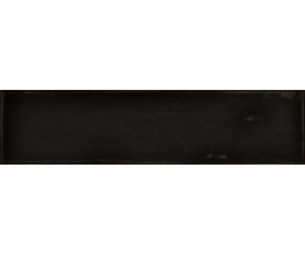 Retro obklad Equipe Cottage Black Matt 7,5x30 - černá