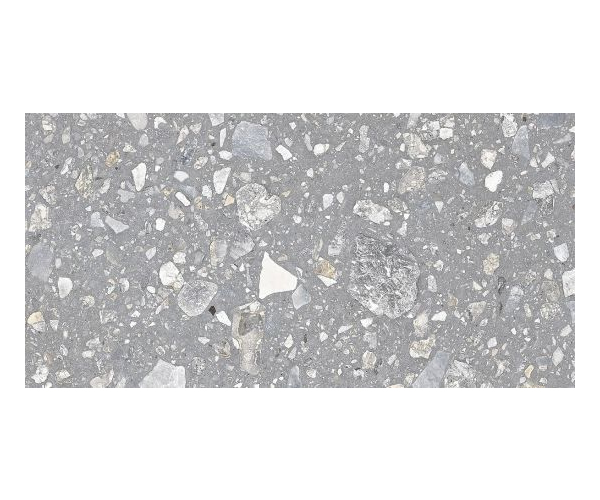 Dlažba jako terrazzo Saime Grestone Grey Nat. Rett. 30x60
