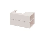 SD Lite 80 L/P skříňka pod umyvadlo - SD Lite 80 P skříňka pod umyvadlo Alabaster Pink X000001890