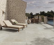 Dlažba jako beton APE Antico Casale Ecru 60x120 Rett. - šedá