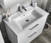 Aqualine Zuno 85 Keramické Umyvadlo Nábytkové 85x45cm, Bílá