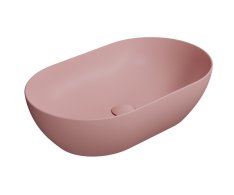 Gsi Pura Keramické Umyvadlo Na Desku 60x37cm, Blush Mat