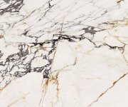 Dlažba jako mramor Flaviker Supreme Treasure Corchia Gold 60x120 Lux. Rett. - bílá