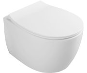 Isvea Sentimenti Závěsná Wc Mísa, Rimless, 36x51cm, Bílá