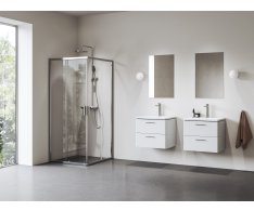 Sprchový kout Blix II NBLRV2 - NBLRV2 90x90, lesk+transparent