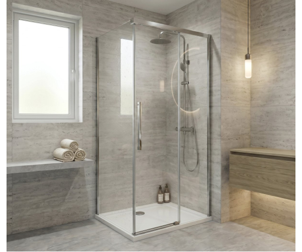 Gelco Luxor čtvercový Sprchový Kout 1000x1000mm L/p Varianta