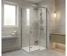 Gelco Luxor čtvercový Sprchový Kout 1000x1000mm L/p Varianta