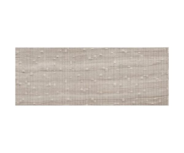 Dlažba jako kámen Coem Flow Pleated Greige 20X120 Nat. Rett. - béžová