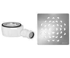 Gelco Vaničkový Sifon, Průměr Otvoru 90 Mm, Dn40, Krytka Chrom