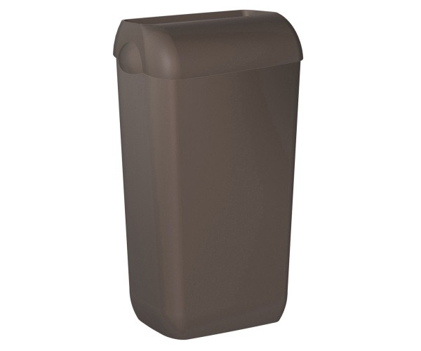 Marplast Colored Odpadkový Koš Nástěnný S Víkem 23l, Abs, Soft Touch, Hnědá