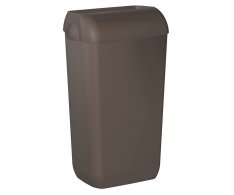 Marplast Colored Odpadkový Koš Nástěnný S Víkem 23l, Abs, Soft Touch, Hnědá