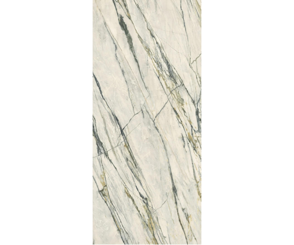 Dlažba jako mramor Flaviker Supreme Treasure Calacatta Emerald 120x280 Lux. Rett.