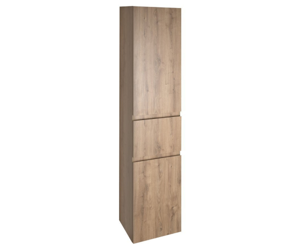 Aqualine Altair Vysoká Skříňka S Košem 40x184x31cm, Levá, Dub Emporio